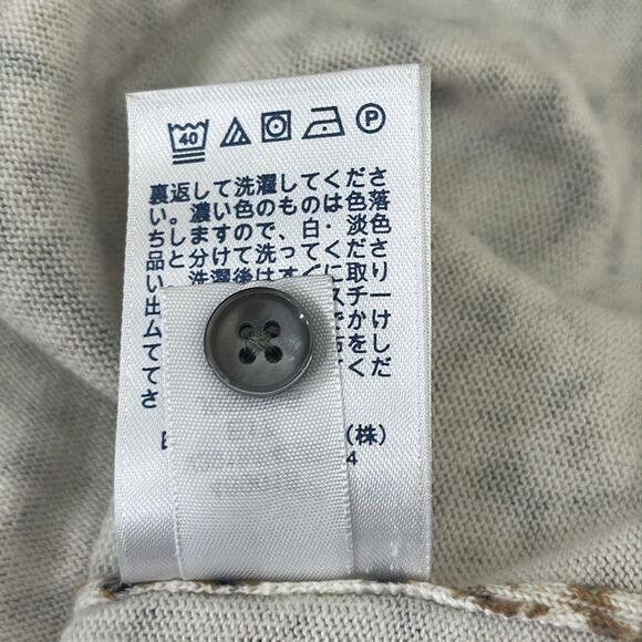 Lands' End Cardigan XL Supima Cotton V-Neck Buttoned - Picture 14 of 14